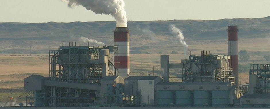 A large industrial power plant